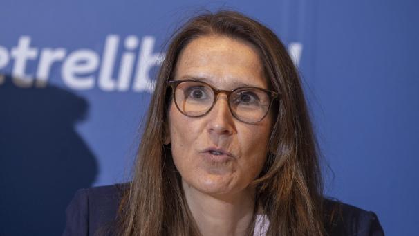 <p>Sophie Wilmès ist eine von 14 Kandidatinnen und Kandidaten für die zu vergebenden Ämter als Vizepräsident des EU-Parlaments.</p>