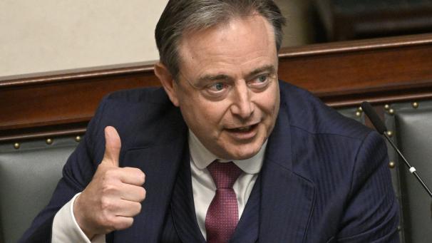 <p>Bart De Wever am Mittwoch in der Kammer</p>