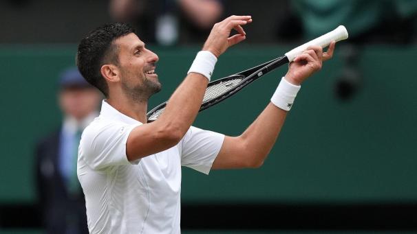 <p>Novak Djokovic folgt Carlos Alcaraz ins Finale.</p>