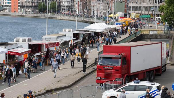 <p>„La Batte“ ist der größte und älteste Wochenmarkt Belgiens.</p>