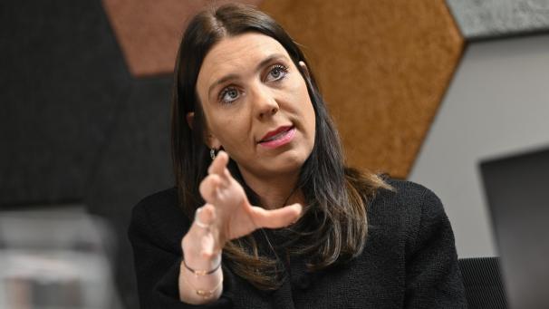 <p>Christine Mauel, Abgeordnete der PFF/MR im wallonischen Parlament</p>