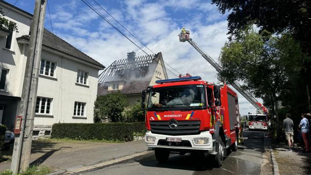 <p>Am Dienstag brannte im Lascheterweg ein Wohnhaus.</p>