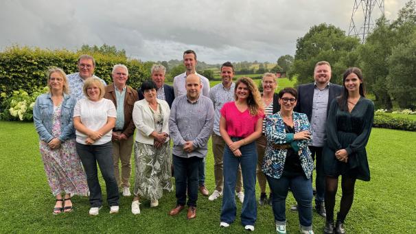 <p>Die Plätze auf der Liste müssen noch festgelegt werden. Bisher wurde nur Arnaud Scheen als Spitzenkandidat der ACBM (Mitte hintere Reihe) bestimmt.</p>