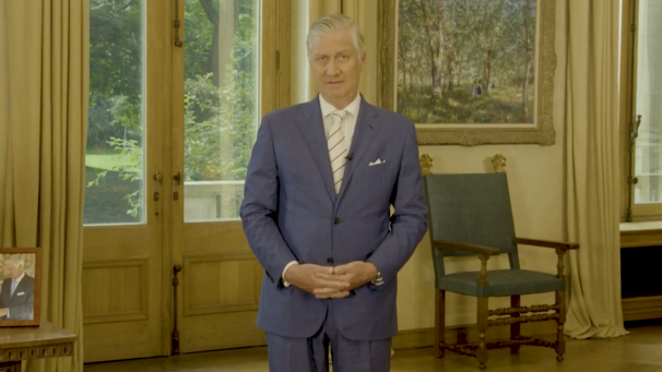 <p>In seiner Rede wünscht König Philippe sich mehr Zusammenhalt und Einigkeit.</p>