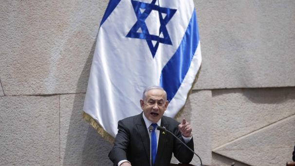 <p>Die Lage zwischen BenjaminNetanjahu und JoeBiden gilt als angespannt.</p>