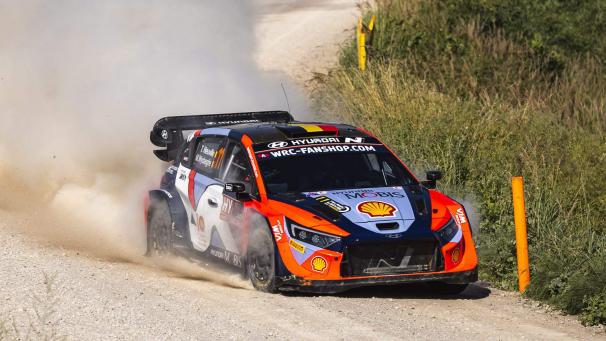 <p>Es war eine schwierige Rallye für Thierry Neuville (Hyundai) in Lettland, aber er verteidigte die WM-Führung.</p>