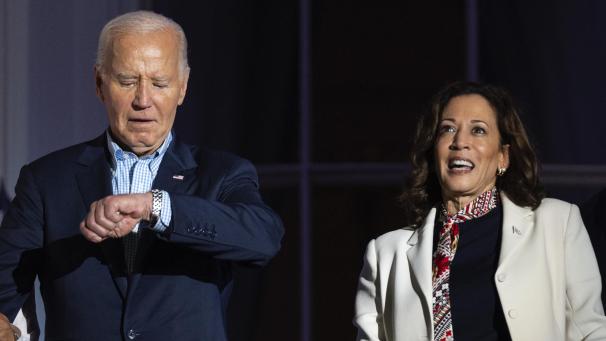 <p>US-Präsident Joe Biden und Vizepräsidentin Kamala Harris</p>