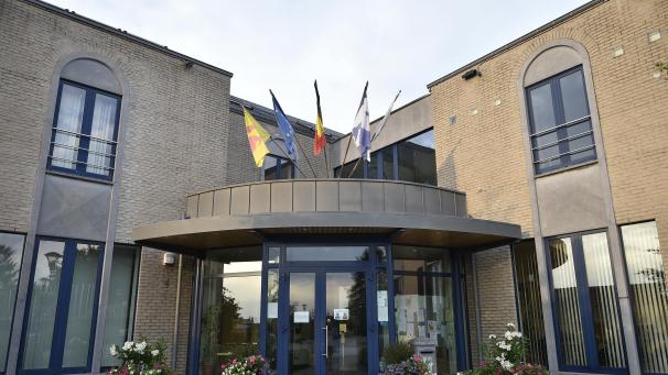 <p>Ein Blick auf das Rathaus der Gemeinde Jalhay</p>