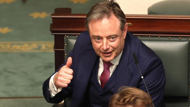 <p>Für Regierungsbildner Bart De Wever scheint bisher alles nach Wunsch zu verlaufen.</p>
