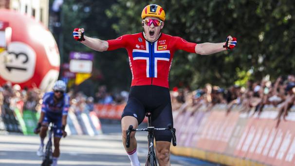 <p>Etappensieger: Markus Hoel- gaard</p>