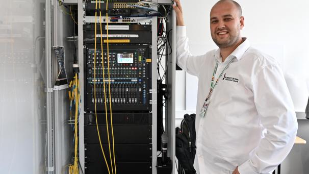 <p>Adrien Hagelstein stammt aus Montzen und arbeitet seit drei Jahren als IT-Officer für die Rennstrecke Spa-Francorchamps.</p>