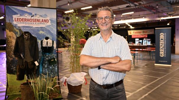 <p>Raphaël Sproten freut sich auf das Tirolerfest.</p>