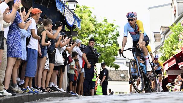 <p>Wout van Aert geht als einer der Favoriten in das olympische Straßenrennen.</p>