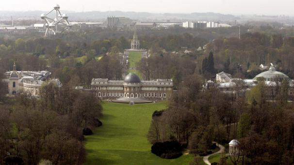 <p>DasSchloss in derköniglichen Domäne von Laeken</p>