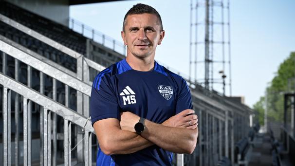 <p>AS-Coach Mersad Selimbegovic</p>