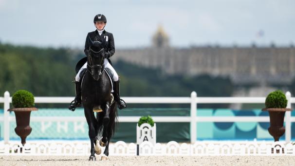 <p>Flore De Winne in Aktion</p>