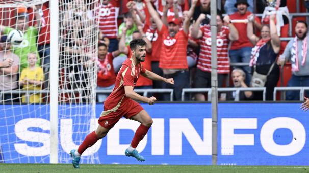 <p>Matchwinner für Standard: Marko Bulat erzielte den einzigen Treffer der Partie.</p>