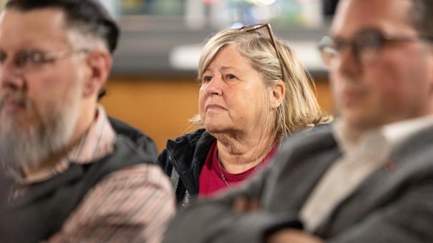 <p>Sonja Cloot (M) ist aktuell die einzige Vertreterin der sozialistisch gefärbten Liste Plus im Lontzener Gemeinderat.</p>