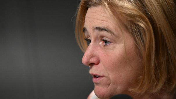 <p>Elke Van den Brandt, flämische Regierungsbildnerin in der Region Brüssel.</p>