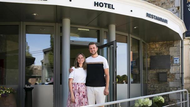 <p>Joleen Jousten und Stéphane Hagelstein sind das neue Betreiberpaar von „La Couronne“.</p>
