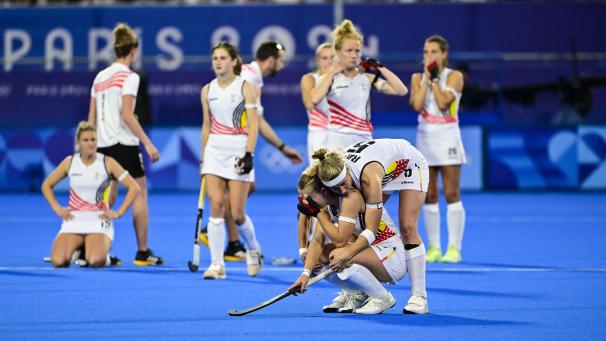 <p>Ensetzen bei den „Panthers“: Sie verlieren ihr Halbfinale gegen China im Shoot-Out.</p>