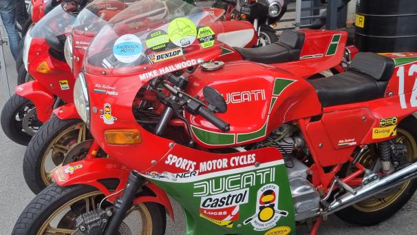 <p>Die Motorrad-GP-Historie lebt am Wochenende in Spa-Francorchamps auf.</p>