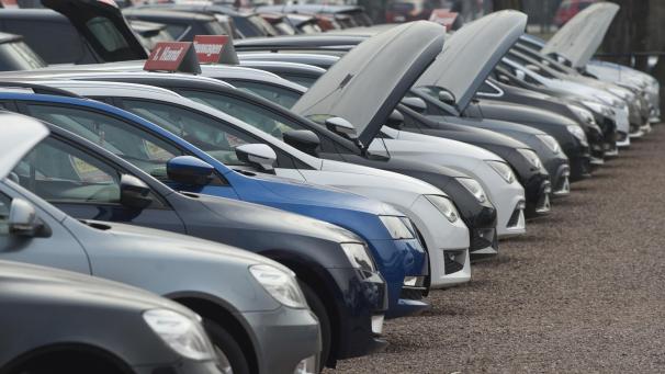 <p>Neu- und Gebrauchtwagen stehen nebeneinander.</p>