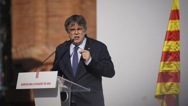 <p>Der katalanische Unabhängigkeitsführer und ehemalige Präsident Carles Puigdemont ist wieder in Belgien.</p>