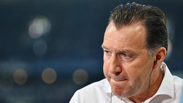 <p>Schalkes Sportdirektor Marc Wilmots</p>