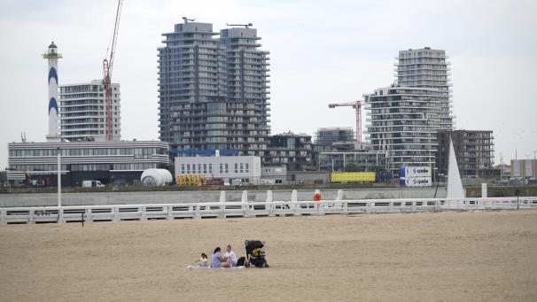 <p>Der Strand von Ostende</p>