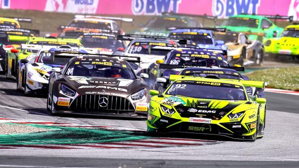 <p>Die DTM startet mit Spitzenreiter Mirko Bortolotti (Lamborghini) in die zweite Saisonhälfte.</p>