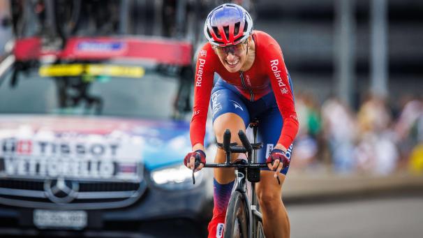 <p>Puck Pieterse konnte die vierte Etappe der Tour de France Femmes für sich entscheiden.</p>