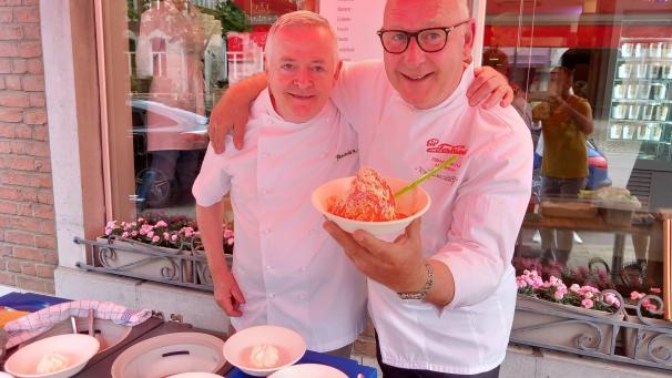 <p>Egidio Panciera (l.) und Dario Fontanella (r.)</p>