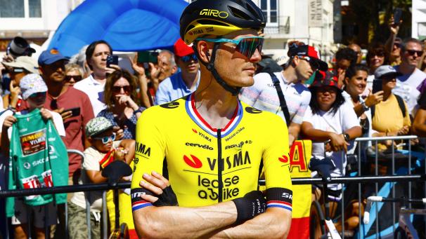 <p>Nach einem schweren Sturz endet die Vuelta für den Niederländer Dylan Van Baarle bereits auf der zweiten Etappe.</p>