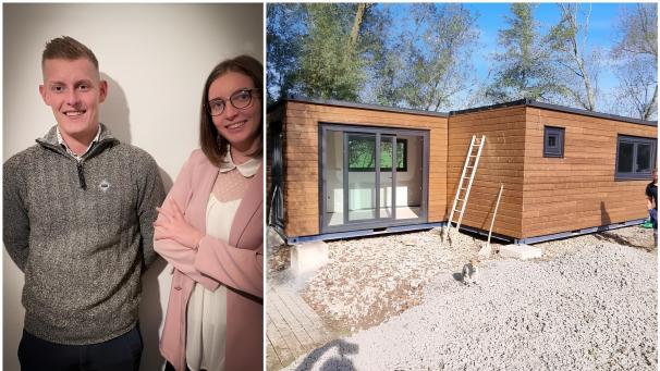 <p>Julien Dogne und seine Partnerin Romanne Delmotte haben ein neues, innovatives Projekt in Angriff genommen: die Errichtung von individuell gestaltbaren Wohnungen aus Schiffscontainern.</p>