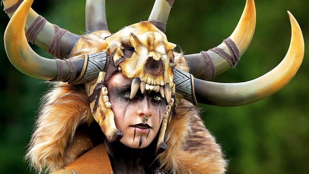<p>Dominique Wolkener in einem ihrer Cosplay-Outfits</p>