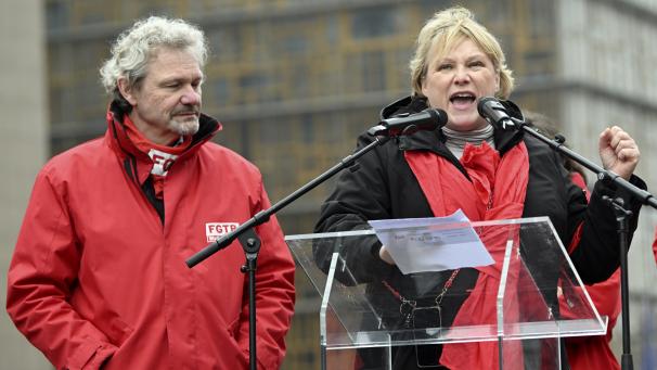 <p>Die Sommerpause ist vorbei: Thierry Bodson und Miranda Ulens schießen scharf.</p>
