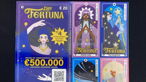 <p>Die neuen Rubbellose von „Lady Fortuna“</p>
