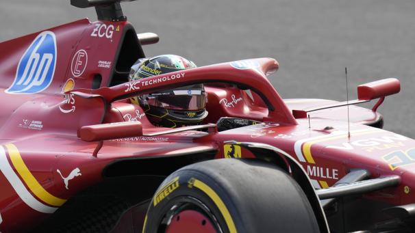 <p>Ferrari-Pilot Charles Leclerc</p>