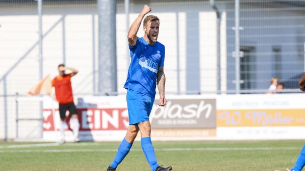 <p>Alessio Krafft führte den FC Eupen zu den ersten drei Heimpunkten in der D3 Amateure.</p>