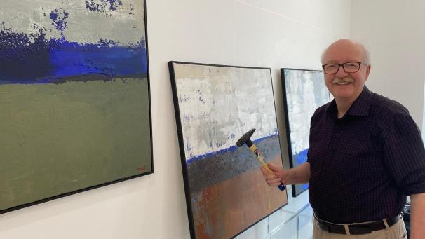 <p>„New Horizons“ ist der Name der Austellung von André Paquet in der Galerie Fox.</p>