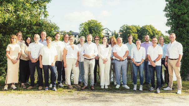 <p>Mit dieser Gruppe möchte die CSP-Les Engagés in den Wahlkampf starten.</p>