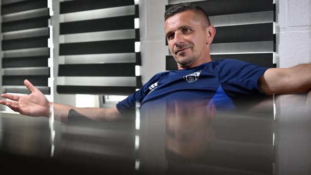 <p>Keine Gespräch über Taktik oder Spielsystem: Mersad Selimbegovic blickte auch auf seine bewegte Lebensgeschichte zurück.</p>