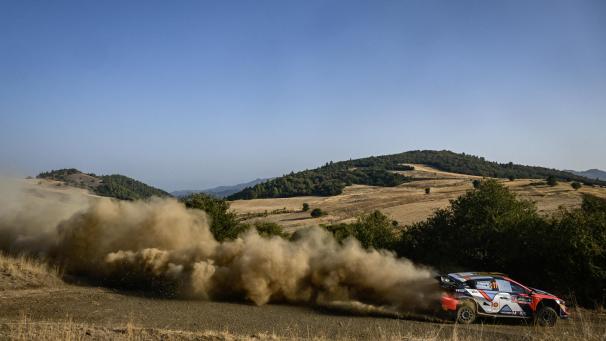 <p>Thierry Neuville behielt unter schwierigen Verhältnissen seine Nerven.</p>
