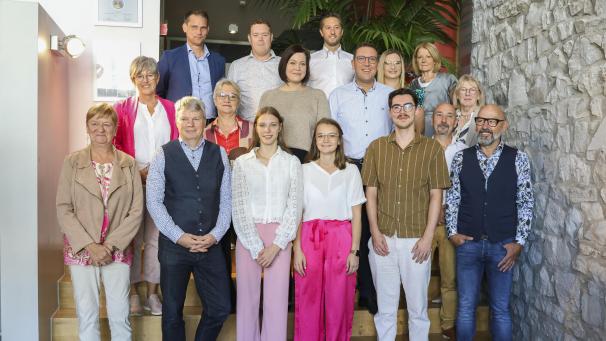 <p>Mit diesen Kandidaten tritt die Liste Energie bei den Kommunalwahlen am 13. Oktober in Lontzen an.</p>