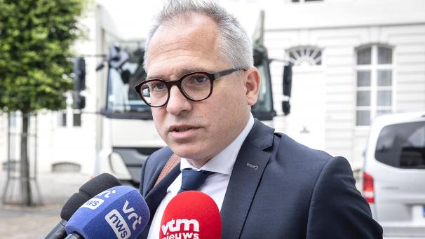 <p>Regierungsbildner Matthias Diependaele</p>