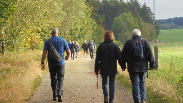 <p>Bei herrlichstem Wetter waren zahlreiche Wanderfreunde aus nah und fern auf Tour.</p>