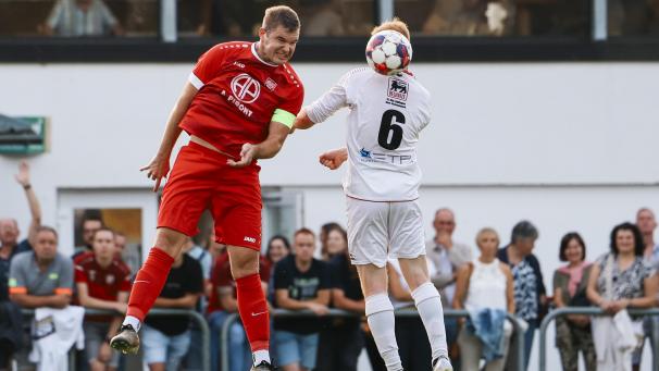 <p>Mirco Felten trifft mit Emmels auf seinen ehemaligen Verein.</p>