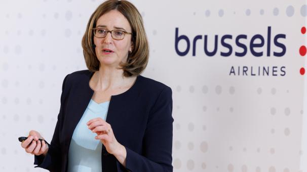 <p>Dorothea von Boxberg, CEO von Brussels Airlines: „Die Tatsache, dass wir wieder schwarze Zahlen schreiben, macht es möglich zu wachsen.“</p>