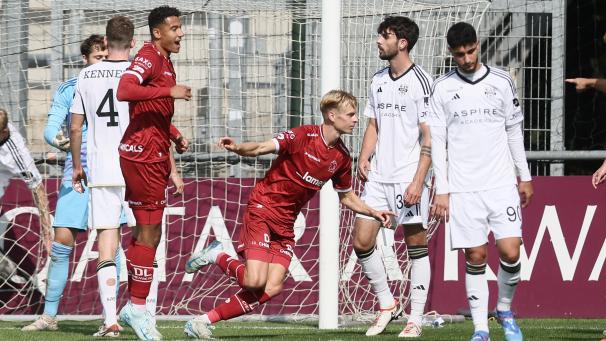 <p>Die AS Eupen verliert gegen Zulte Waregem.</p>